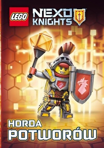 Okładki książek z serii Lego Nexo Knights