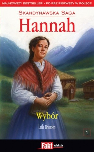 Okładki książek z cyklu Skandynawska Saga. Hannah