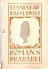 Okładka książki Romans prababki Stanisław Wasylewski