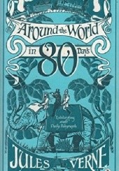 Okładka książki Around the World in 80 Days Juliusz Verne