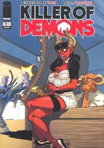 Okładki książek z cyklu Killer Of Demons