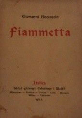 Okładka książki Fiammetta Giovanni Boccaccio