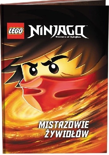Okładki książek z serii Lego Ninjago
