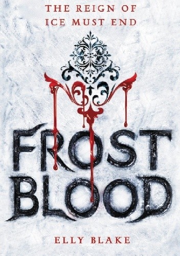 Okładki książek z cyklu Frostblood Saga