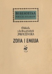 Okładka książki Zofia i Emilia Elżbieta Jaraczewska
