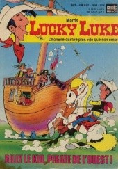 Okładka książki Lucky Luke - Billy le Kid, pirate de l'Ouest Morris