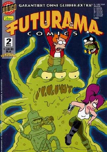 Okładki książek z cyklu Futurama