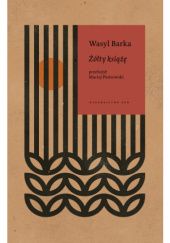 Okładka książki Żółty książę Wasyl Barka