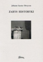 Okładka książki Zarys historyki Johann Gustav Droysen