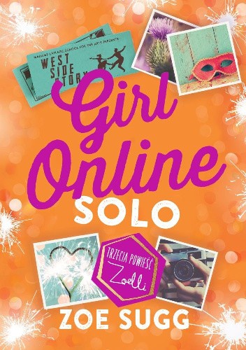 Okładki książek z cyklu Girl Online