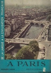 Okładka książki À Paris. Première partie Andrée Alvernhe, Yves Brunsvick