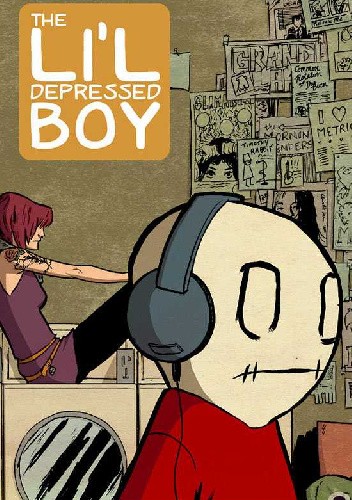 Okładki książek z cyklu The Li'l Depressed Boy
