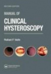 Okładka książki Manual of Clinical Hysteroscopy Rafael F. Valle