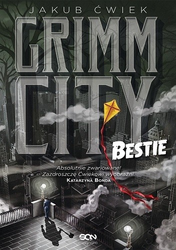 Okładki książek z cyklu Grimm City