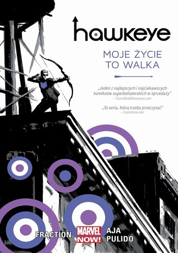 Okładka książki Hawkeye: Moje życie to walka David Aja, Alan Davis, Matt Fraction, Javier Pulido