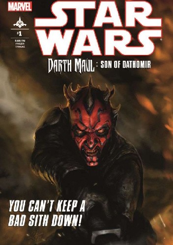 Okładki książek z cyklu Star Wars: Darth Maul - Son of Dathomir