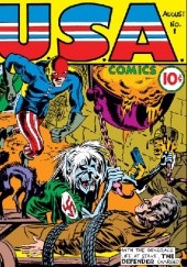 Okładka książki USA Comics 1 Jack Kirby