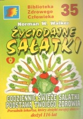 Okładka książki Życiodajne sałatki Norman W. Walker