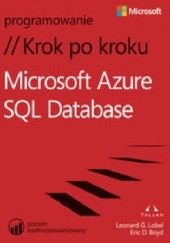 Microsoft® Azure™ SQL Database. Krok po kroku