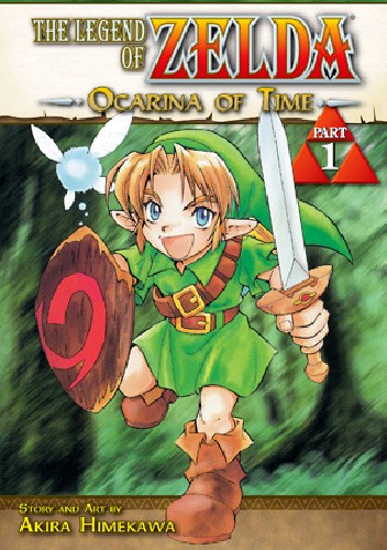 Okładki książek z serii The Legend of Zelda