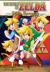 Okładka książki The Legend of Zelda: Four Swords Akira Himekawa