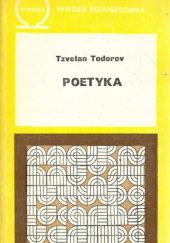 Okładka książki Poetyka Tzvetan Todorov