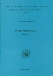 Okładka książki Studia Prudentiana. 12 Essays Stanisław Stabryła