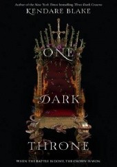 Okładka książki One Dark Throne Kendare Blake
