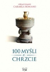 Okładka książki 100 myśli o Chrzcie