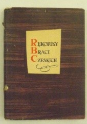 Okładka książki Rękopisy Braci Czeskich Jerzy Śliziński