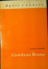 Okładka książki Giordano Bruno Andrzej Nowicki