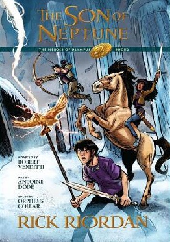 Okładki książek z cyklu The Heroes of Olympus: The Graphic Novels