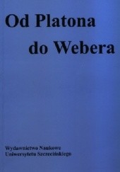 Okładka książki Od Platona do Webera Andrzej Marek Furier