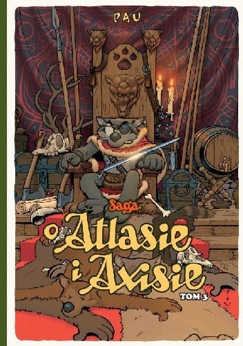 Okładki książek z cyklu Saga o Atlasie i Axisie