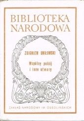 Okładka książki Wspólny pokój i inne utwory Zbigniew Uniłowski