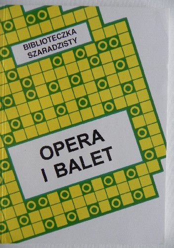 Okładka książki Opera i balet Jerzy Marchewka