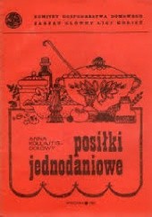 Okładka książki Posiłki jednodaniowe Anna Kołłajtis-Dołowy