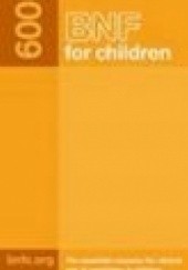 Okładka książki BNF for Children 2009 Paediatric Formulary Committee