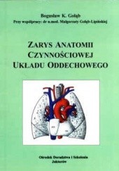 Okładka książki zarys anatomii czynnościowej układu oddechowego. Bogusław K. Gołąb