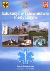 Okładka książki Edukacja w ratownictwie medycznym Jerzy Konieczny