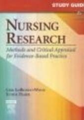 Okładka książki Study Guide for Nursing Research G. Lobiondo-Wood