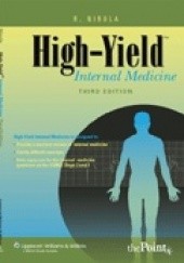 Okładka książki High-Yield Internal Medicine Raminder Nirula