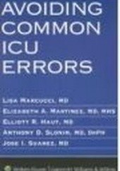 Okładka książki Avoiding Common ICU Errors L. Marcucci