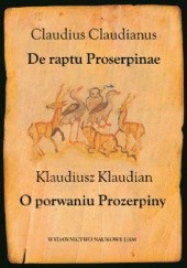 Okładka książki De raptu Proserpinae. O porwaniu Prozerpiny