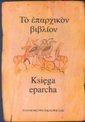 Okładka książki Księga eparcha autor nieznany