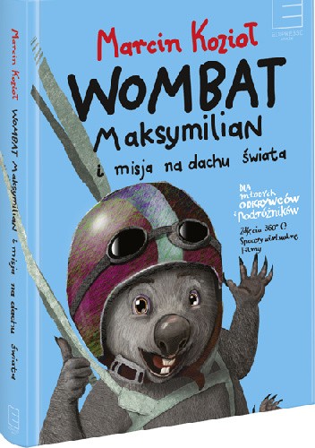 Okładki książek z cyklu Wombat Maksymilian