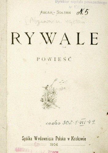 Okładka książki Rywale. Powieść Kajetan Abgarowicz