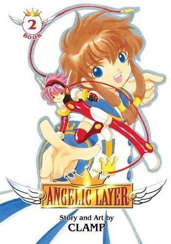Okładki książek z cyklu Angelic Layer