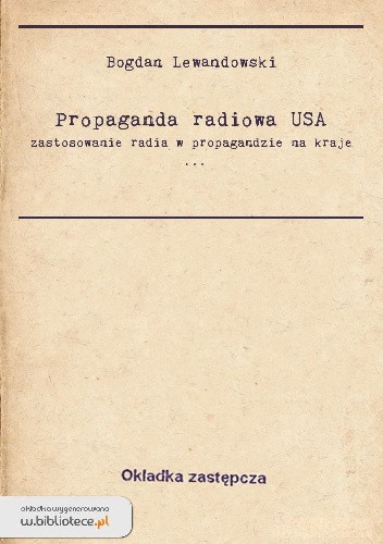 Propaganda radiowa USA