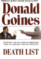 Okładka książki Death List Donald Goines